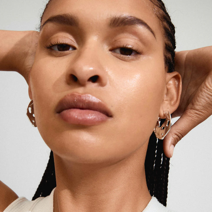 Dawn Recycled Hoop Earrings
