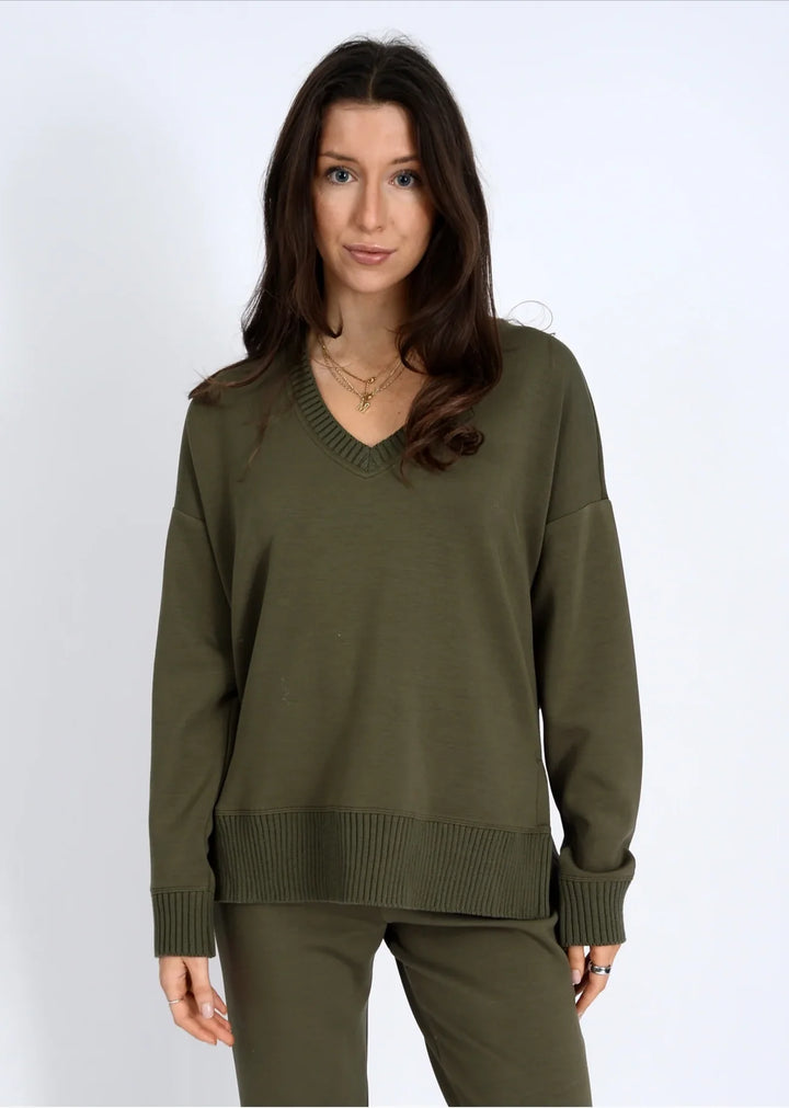 Vixie V-Neck Sweater