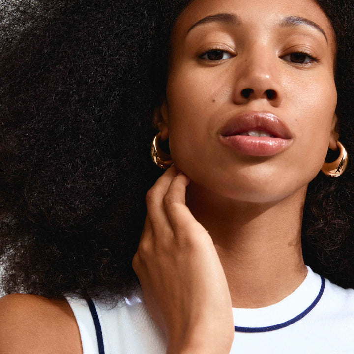 RORY Recycled Half-Hoop Earrings