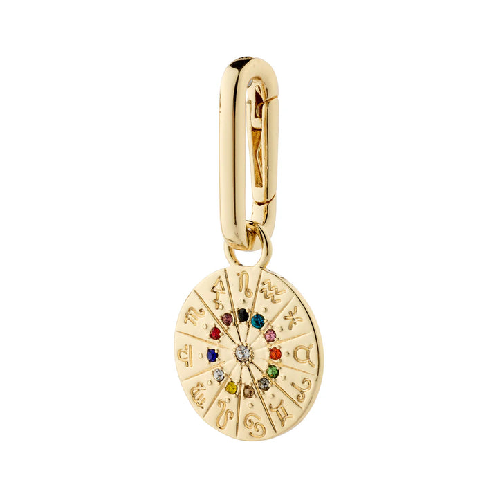 Charm Recycled Crystal Horoscope Pendant