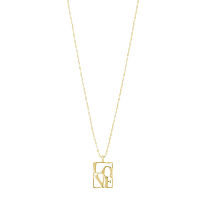 Love Tag "Love" Necklace