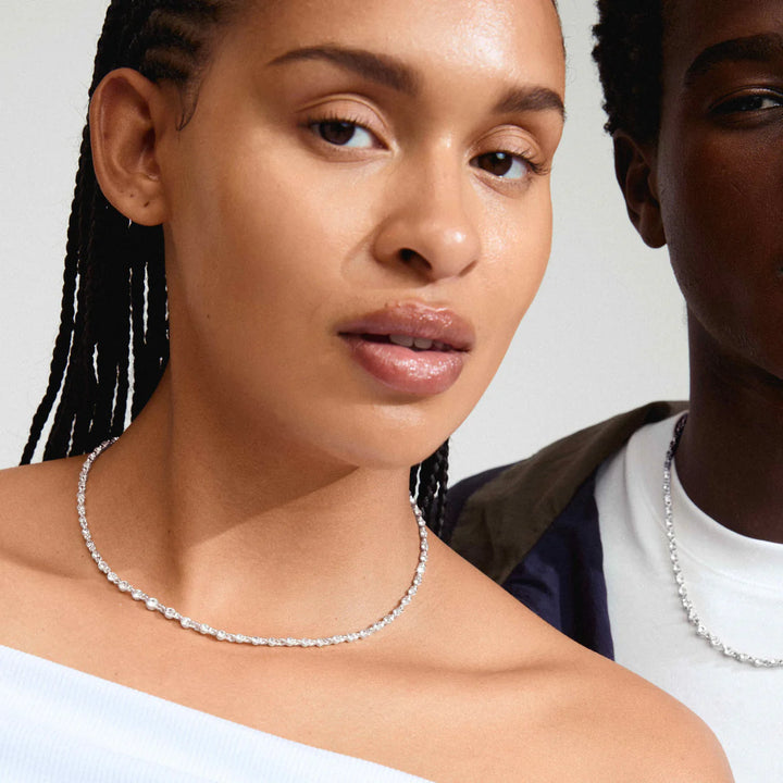 Imogene Recycled Crystal Necklace
