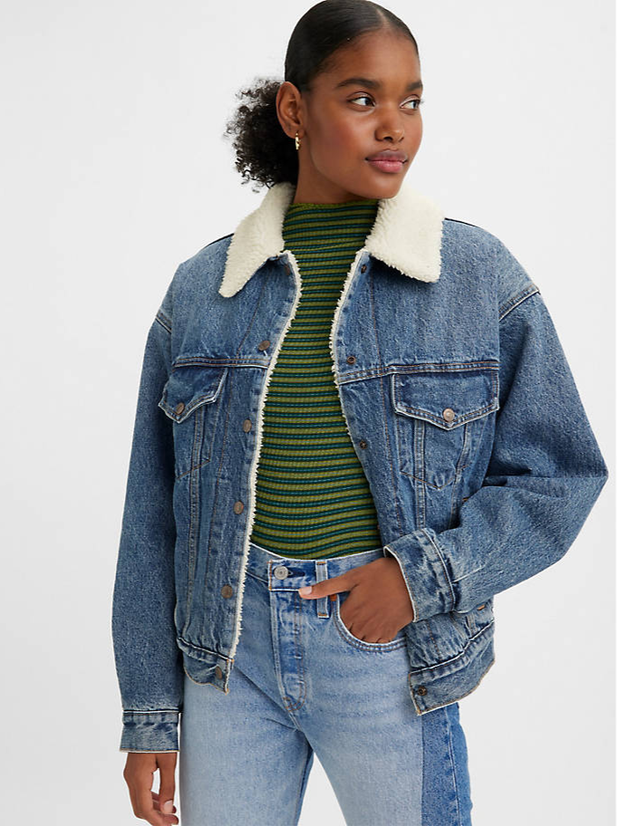 90s Sherpa Trucker Jacket – Heist Boutique