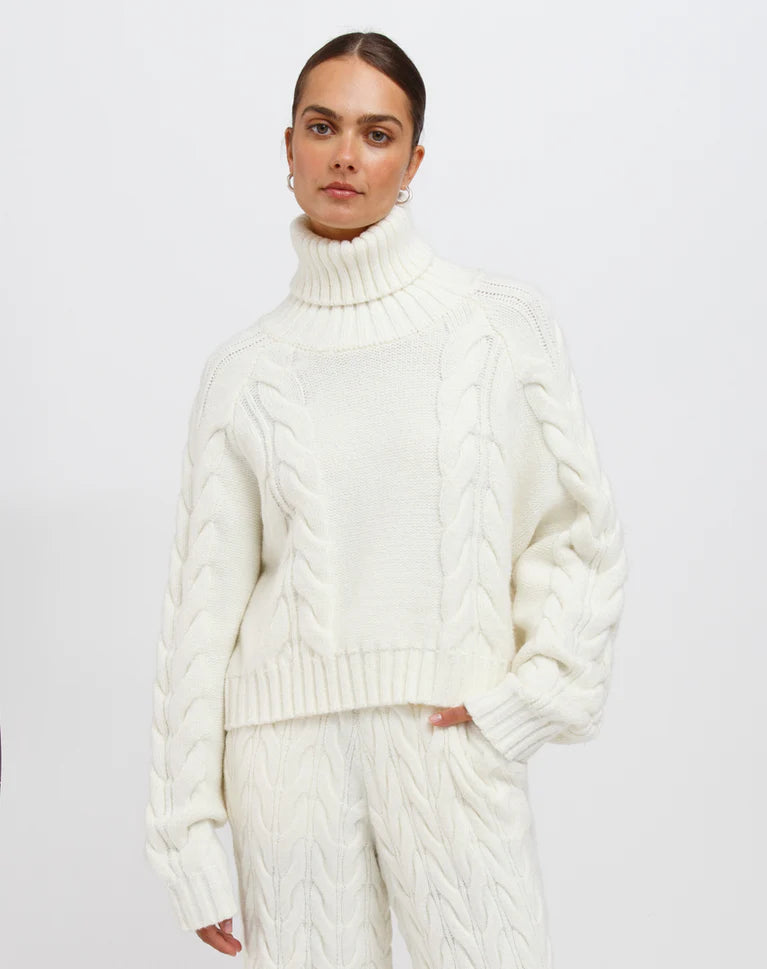 Adelie - Knit Turtleneck Sweater