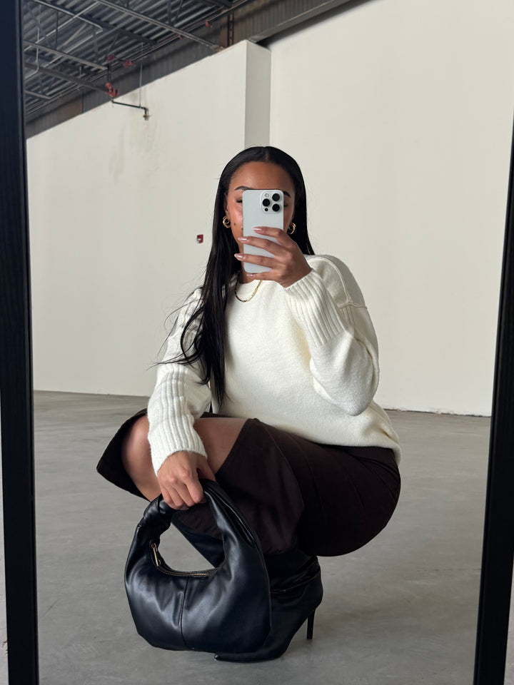 Harlow Mock Neck Sweater