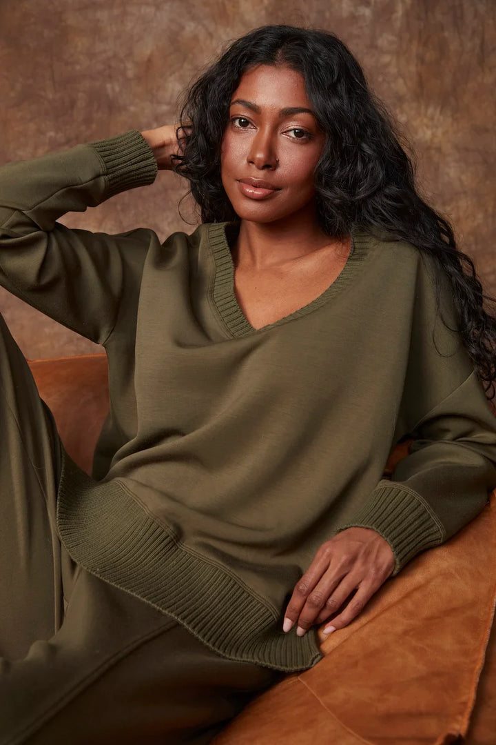 Vixie V-Neck Sweater