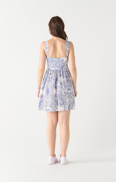 Jessica Paisley Mini Dress