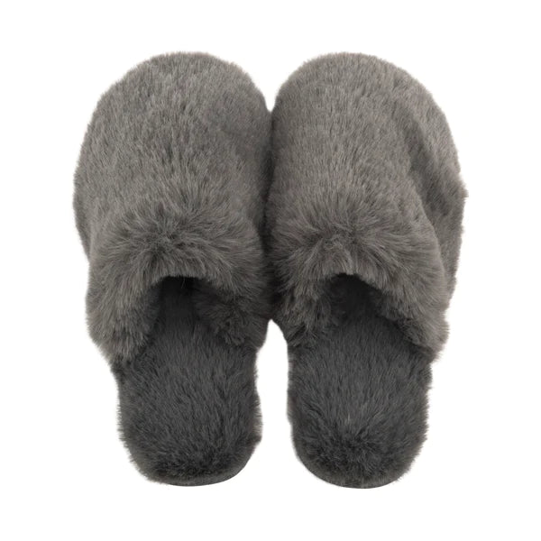 Luxe Faux Fur Slide