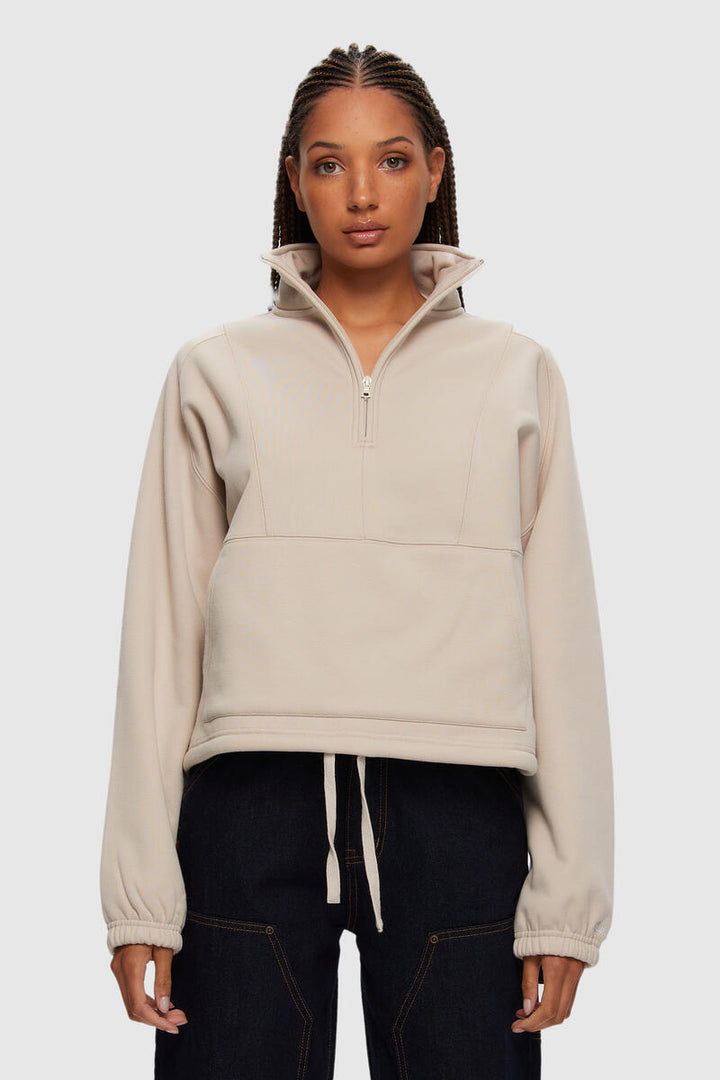 Oversized Half Zip