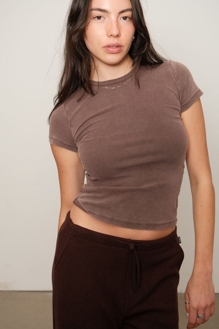 Micro Rib Tee