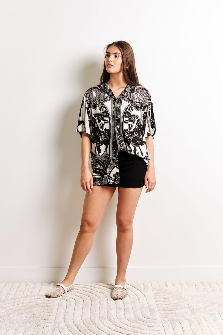 Elsa Linen Skort