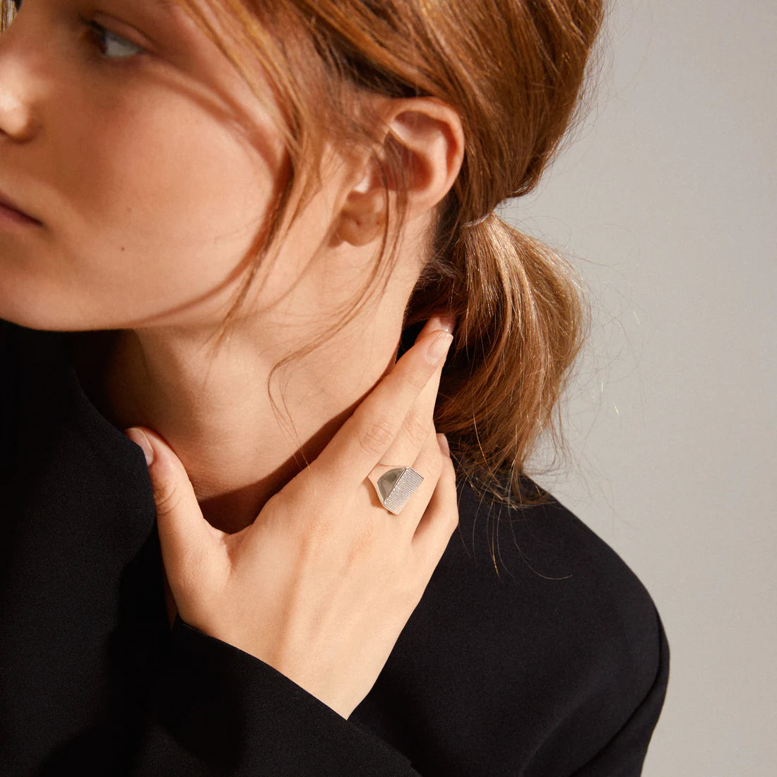 Pulse Recycled Signet Ring