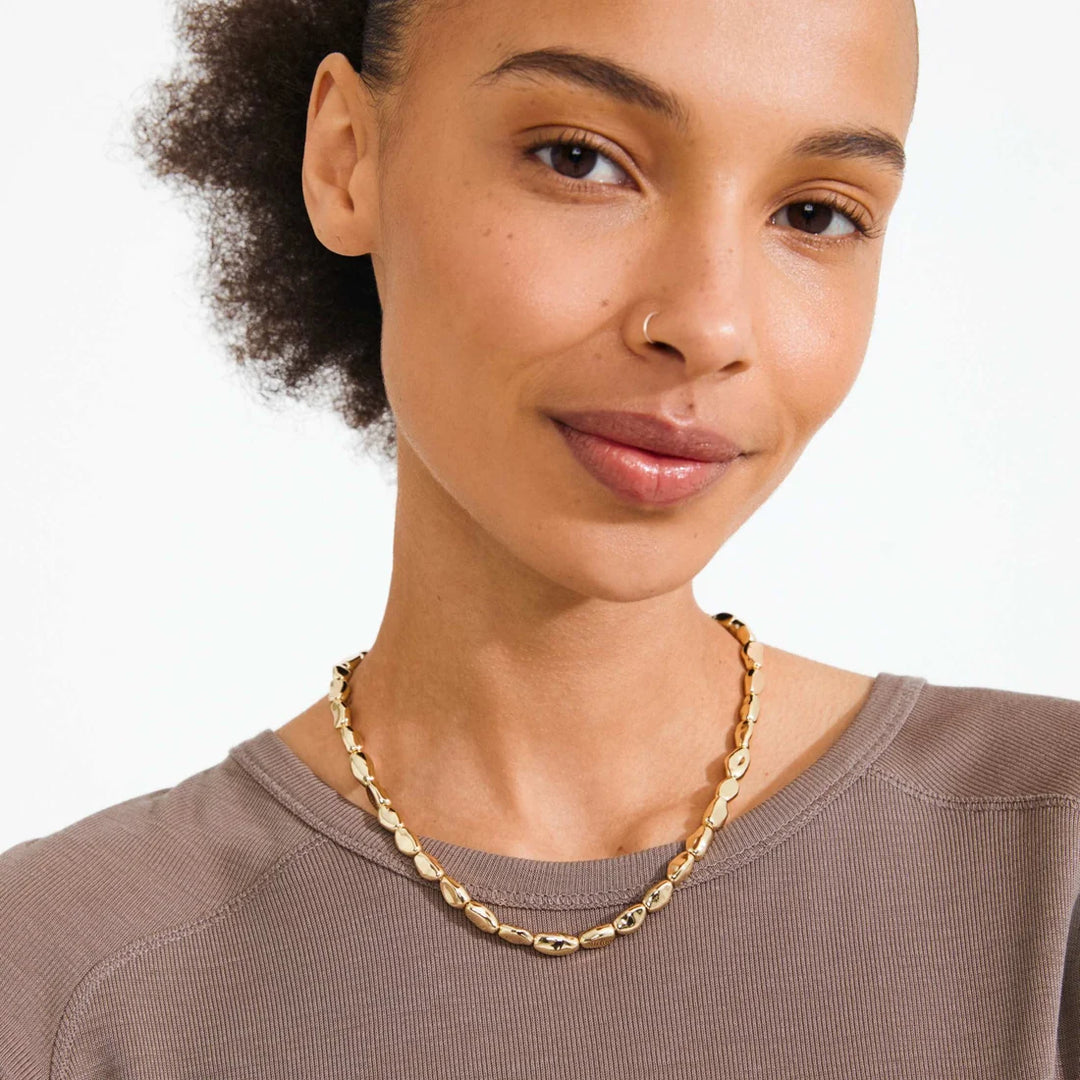 Presence Recycled Beaded Necklace