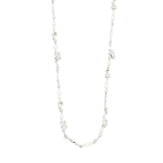 Focus Freshwater Pearl & Organic Shape Necklace