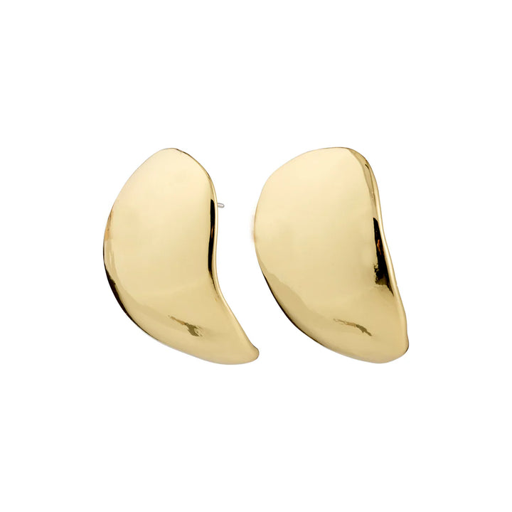Sparkle Recycled Giga Flat Stud Earrings