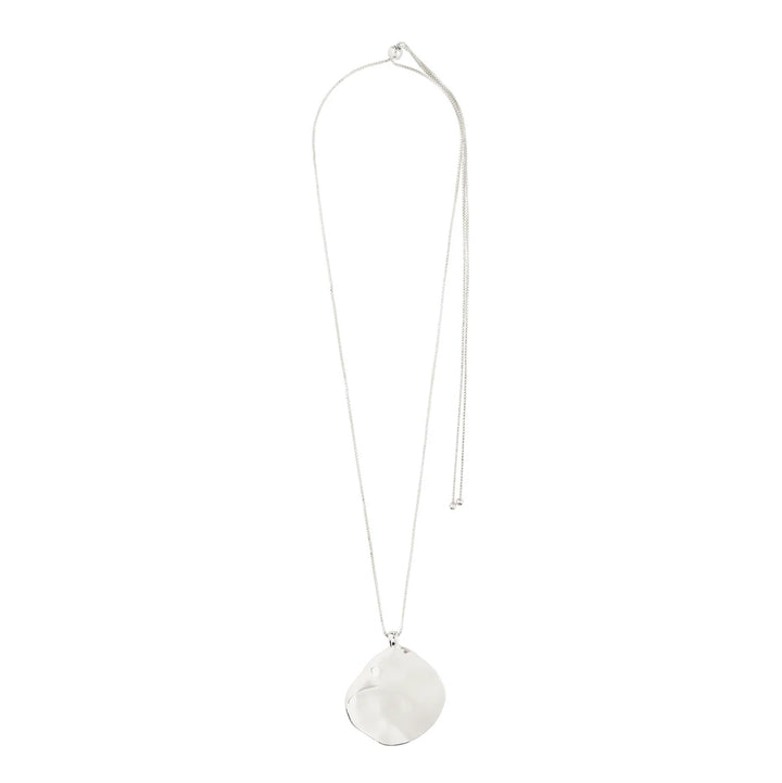 Sparkle Recycled Wavy Pendant Necklace