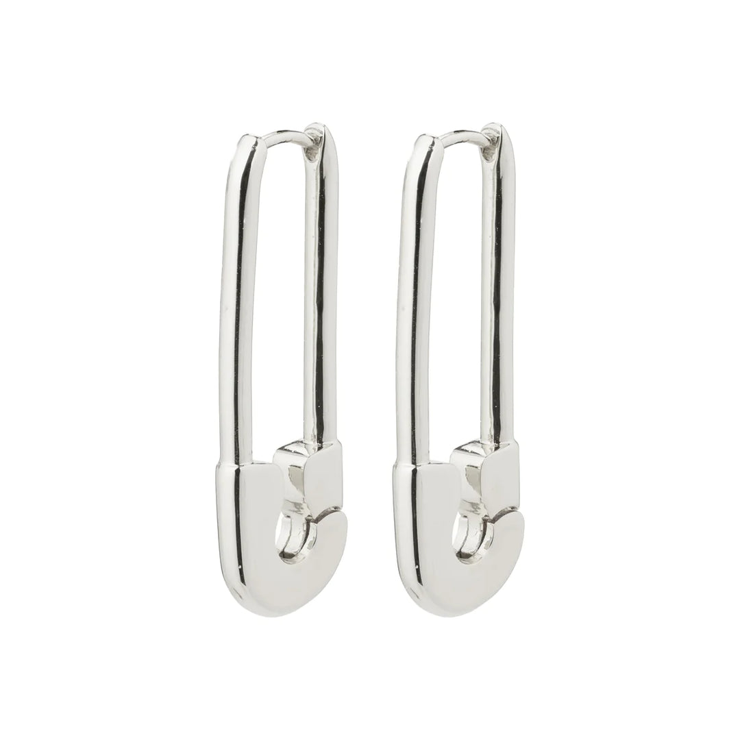 Pace Recycled Safety Pin Earrings