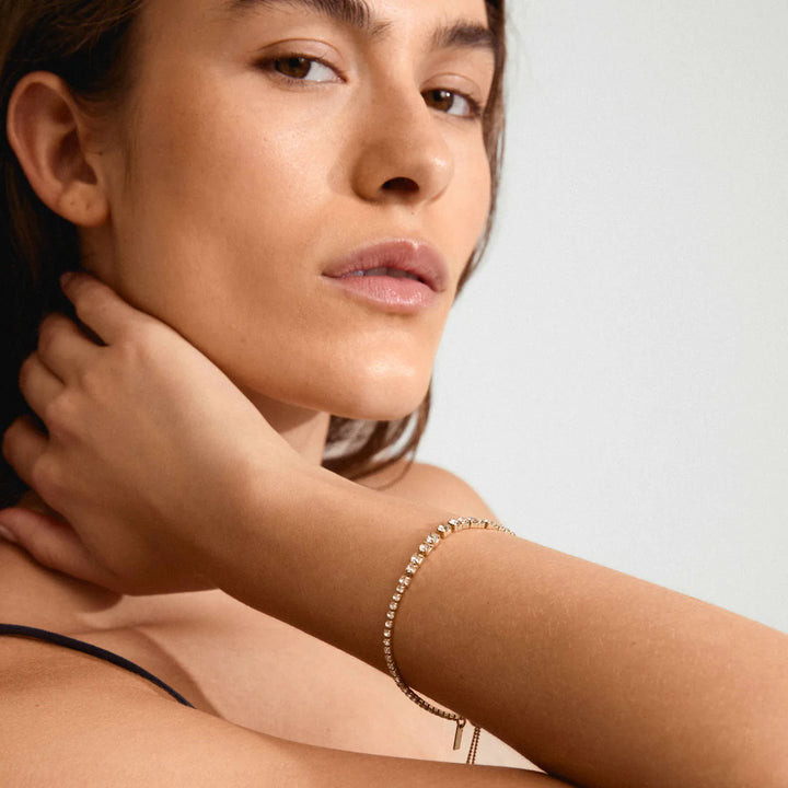 Sky Tennis Crystal Bracelet