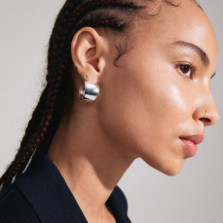 Talulla Recycled Chunky Glossy Earrings