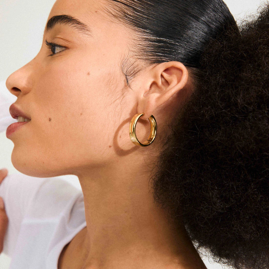 Kayden Recycled Hoop Earrings