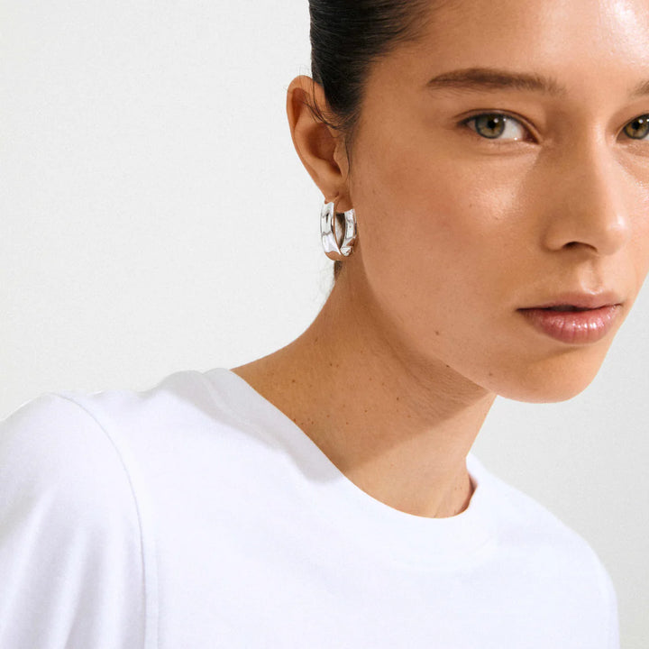 Kayden Recycled Hoop Earrings