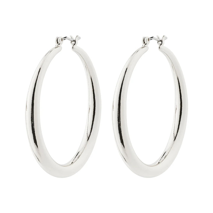 Priya Recycled Hoop Earrings 40 mm