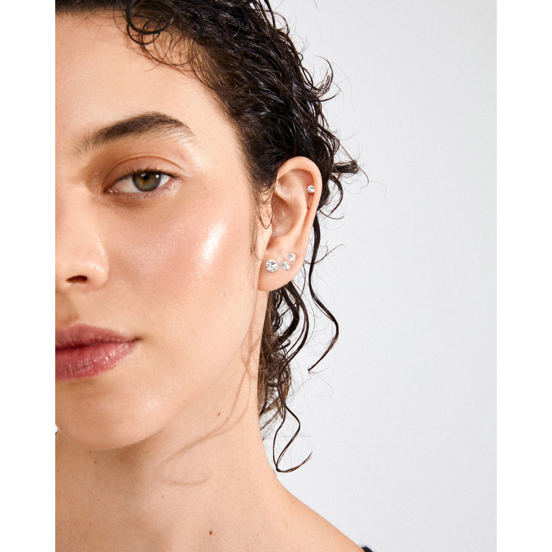 Millie Crystal Studs 3-In-1 Set