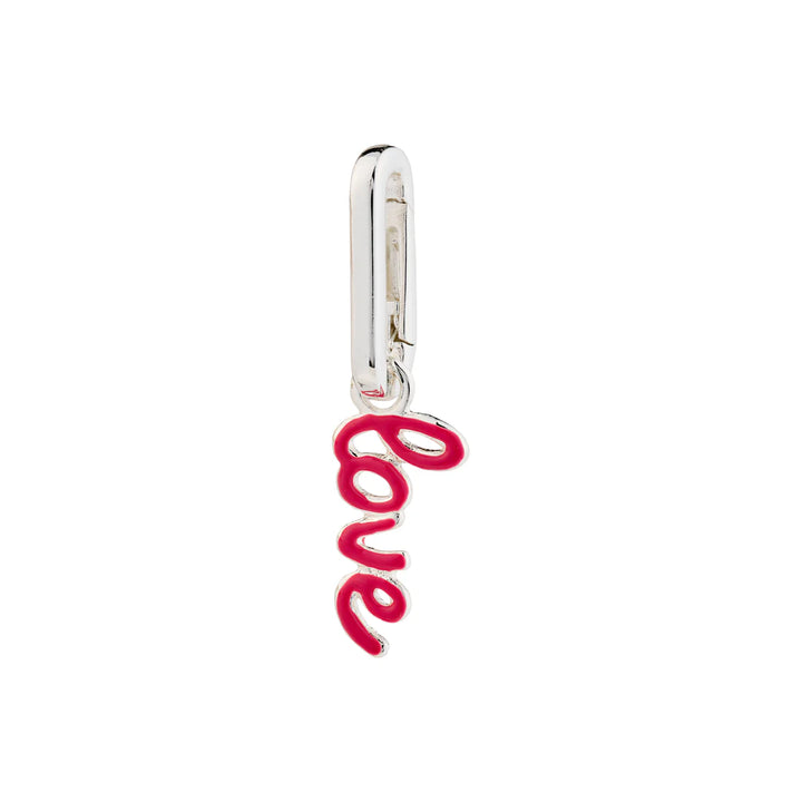 Charm Recycled Colorful Love Pendant