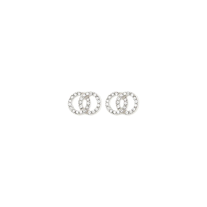 Jolina Recycled Crystal Stud Earrings