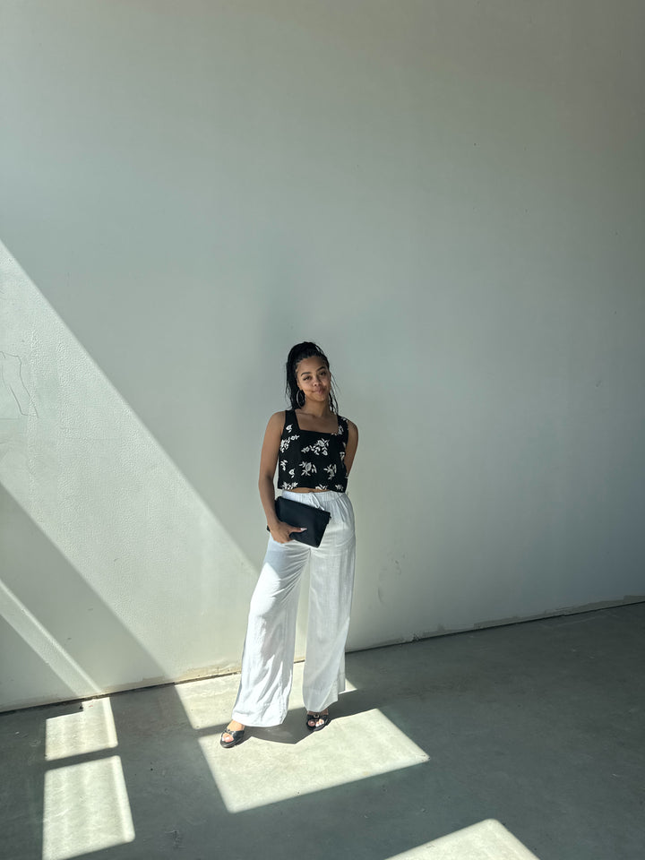 Long Island Linen Top