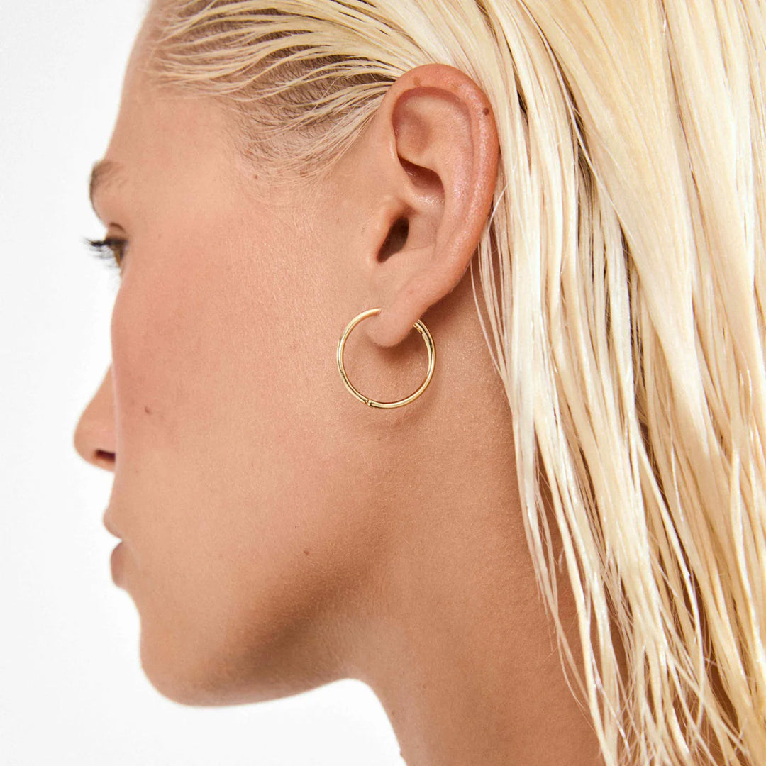 Eanna Recycled Large Hoops