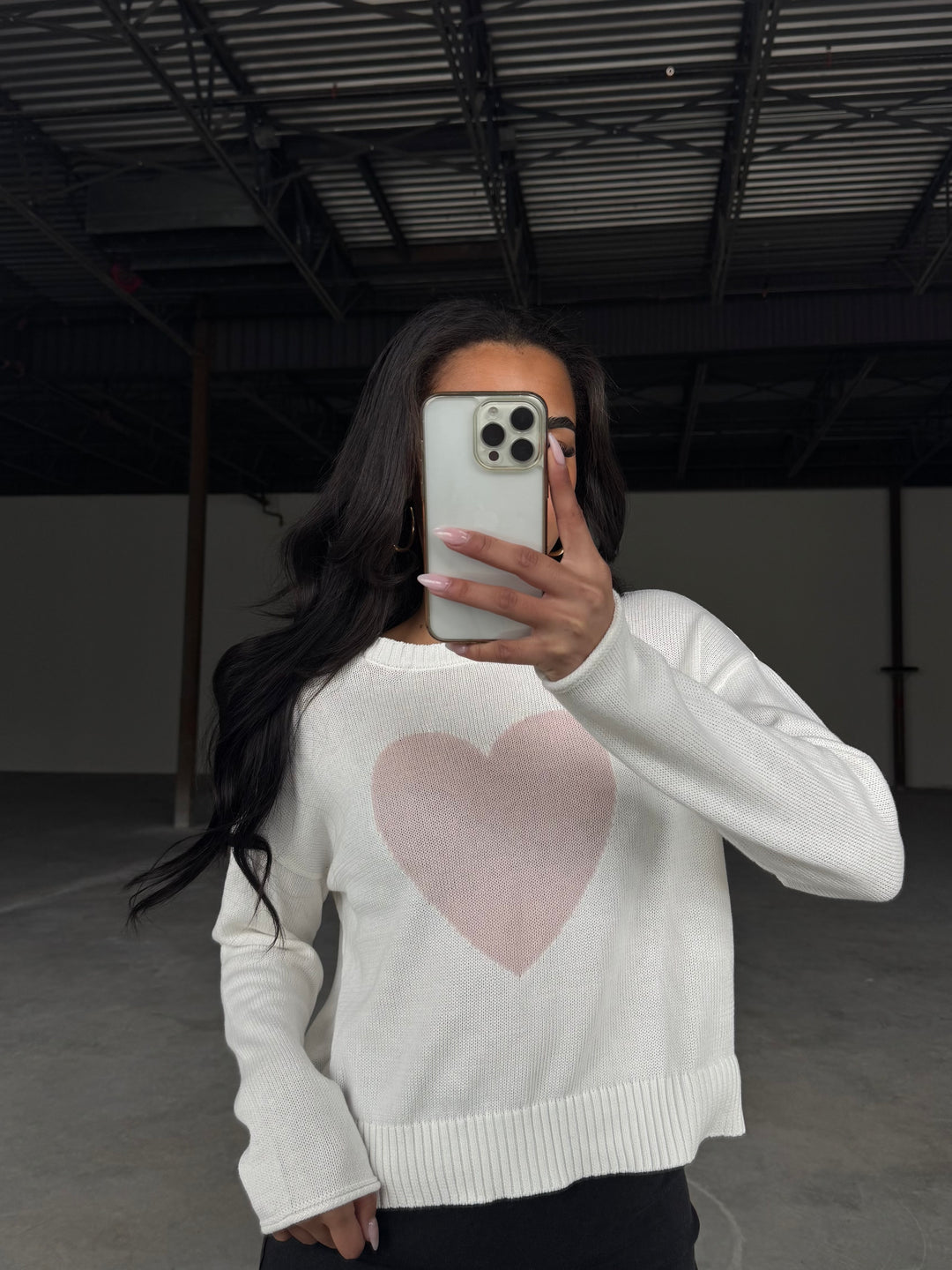 Sienna Heart Sweater