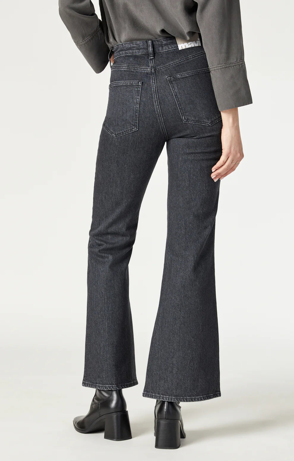 Los Angeles Flare Jeans Dark Smoke