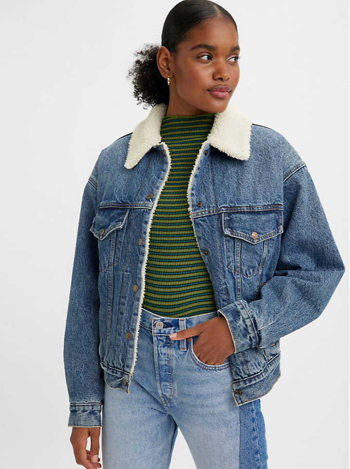 90s Sherpa Trucker Jacket