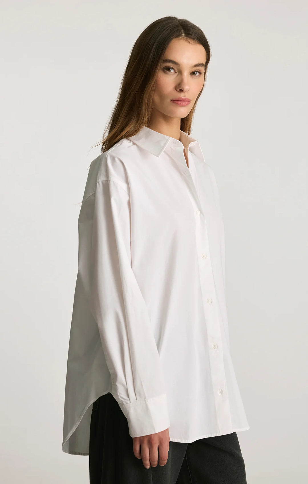 Oversized Button-Up Shirt