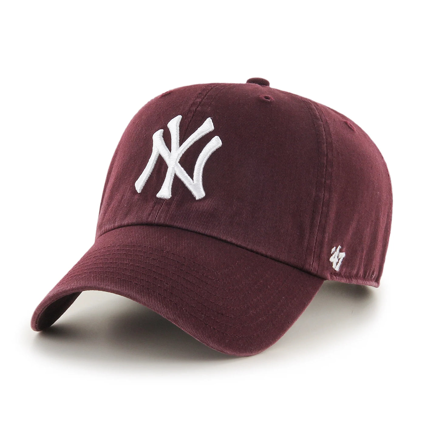 New York Yankees 47' Clean Up Dark Maroon