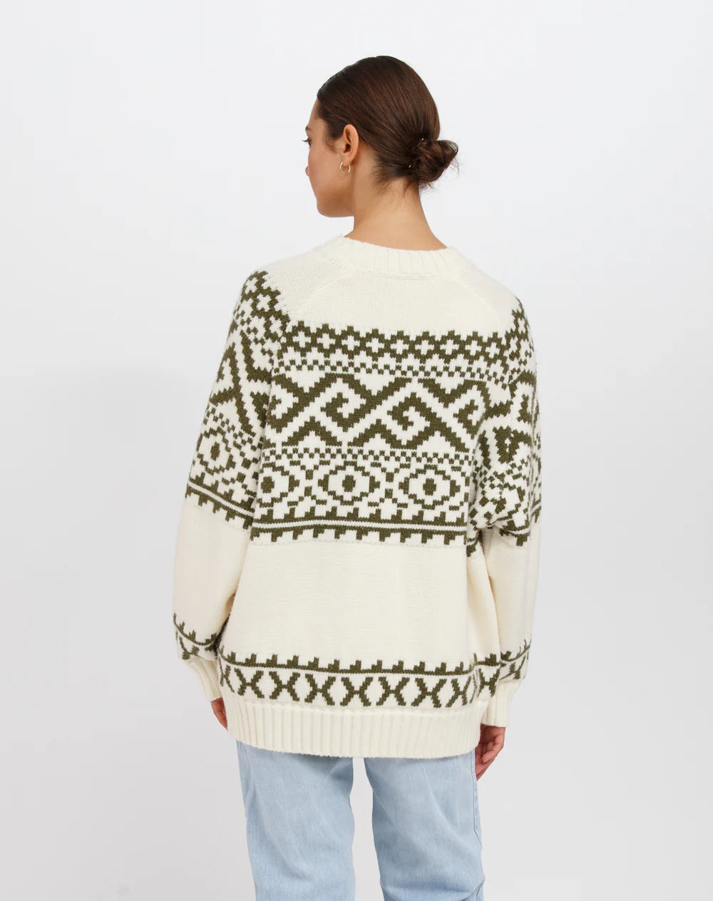 Fair Isle Knit Sweater