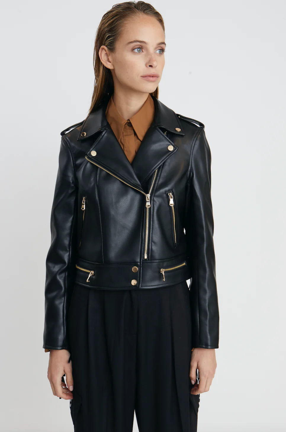 Chicago Faux Leather Jacket