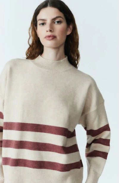 Atoms Striped Sweater