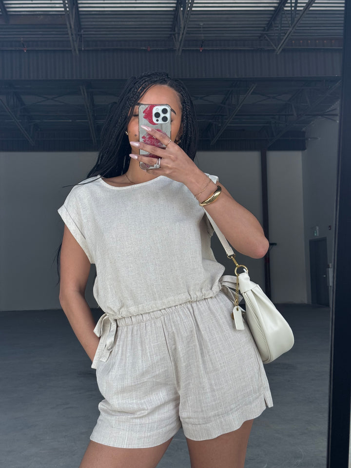 Foster Linen Short