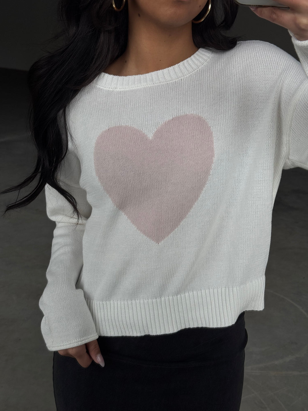 Sienna Heart Sweater