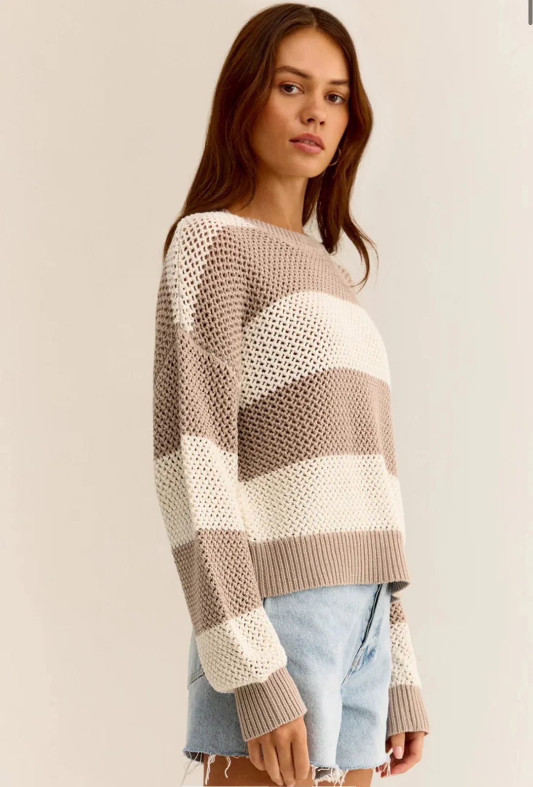 Broadbeach Striped Sweater