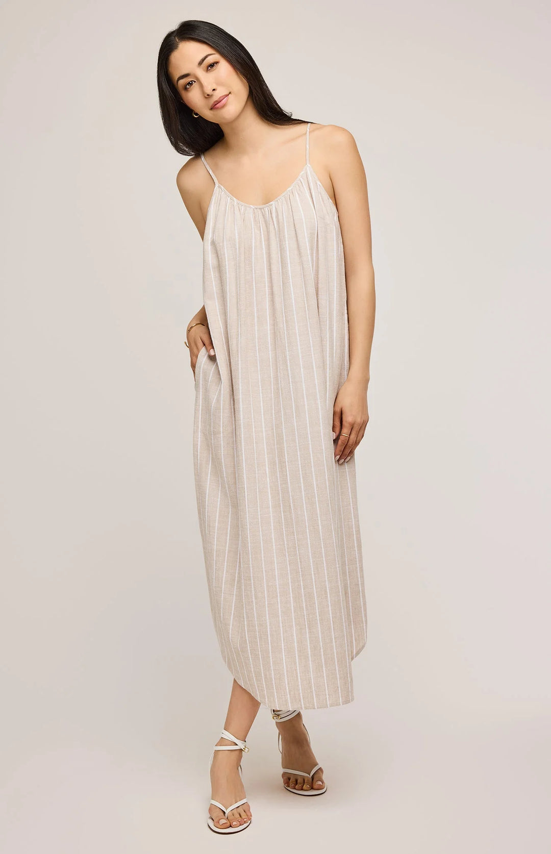 Brooke Linen Dress