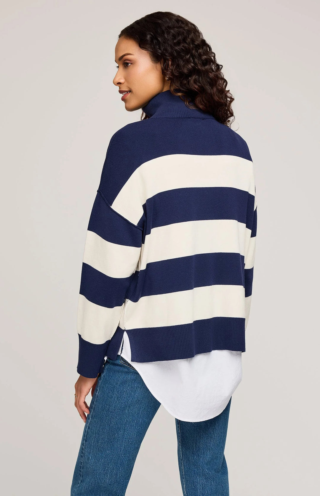 Idris Striped Sweater