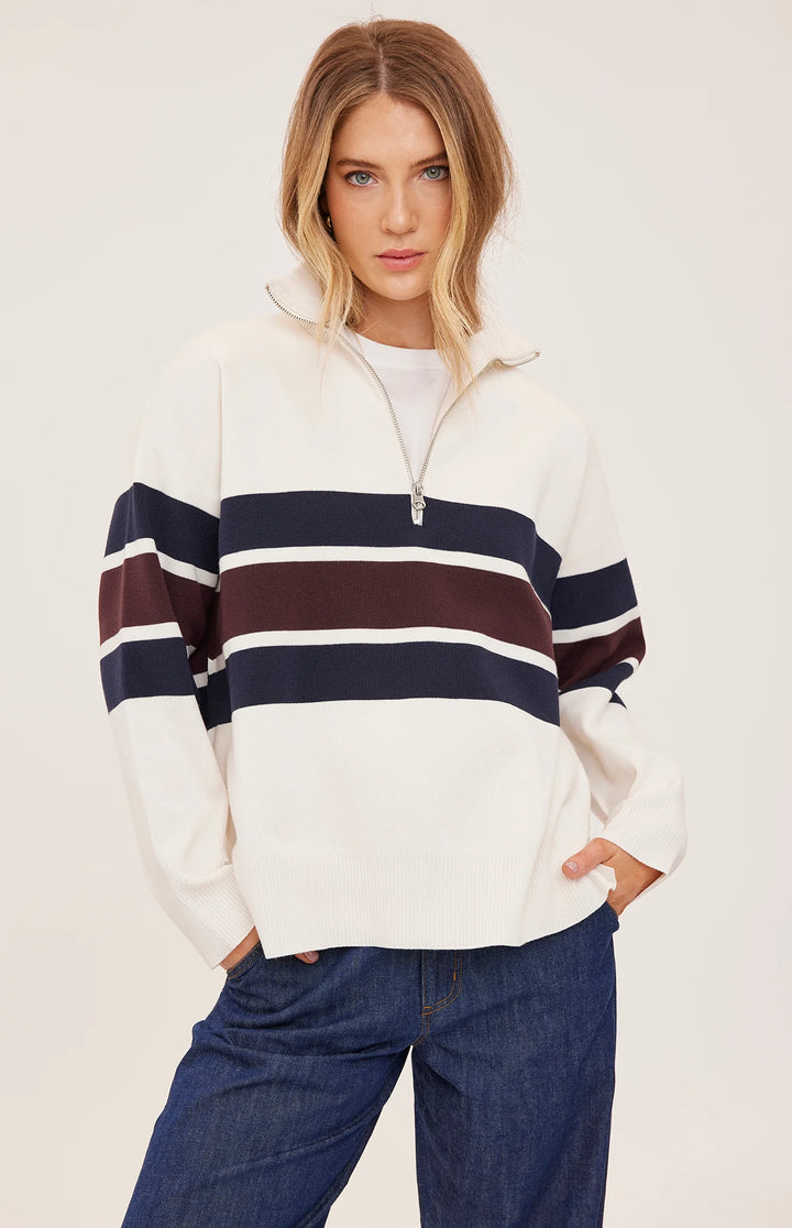 Idris Striped Sweater