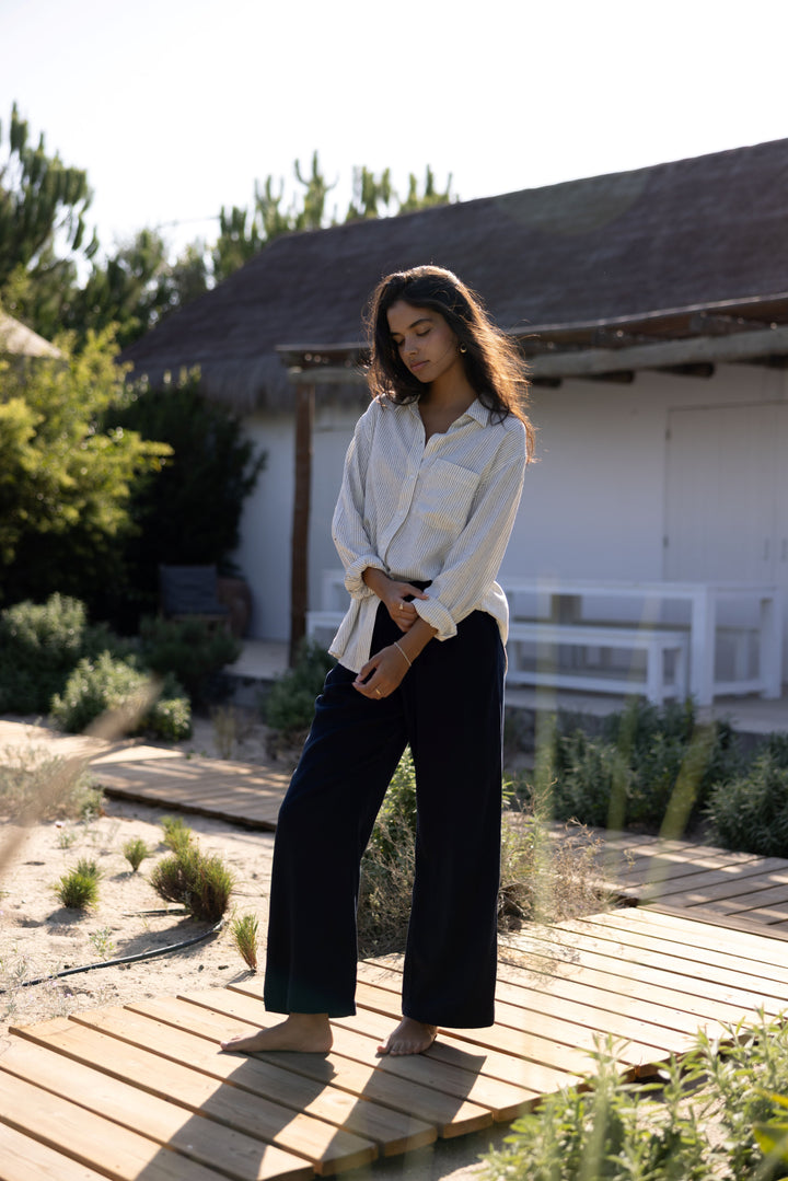 Dominique Button Down Shirt