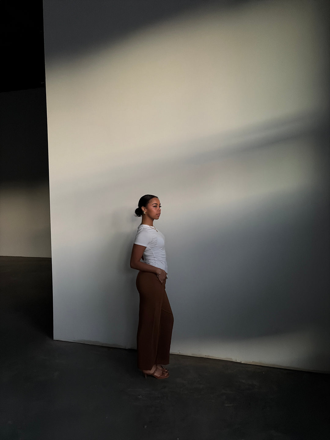 Trinity Barrel Leg Trouser