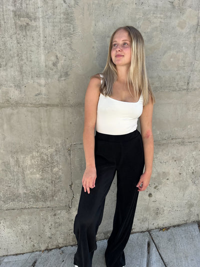 Sofie Wide Leg Plisse Pant