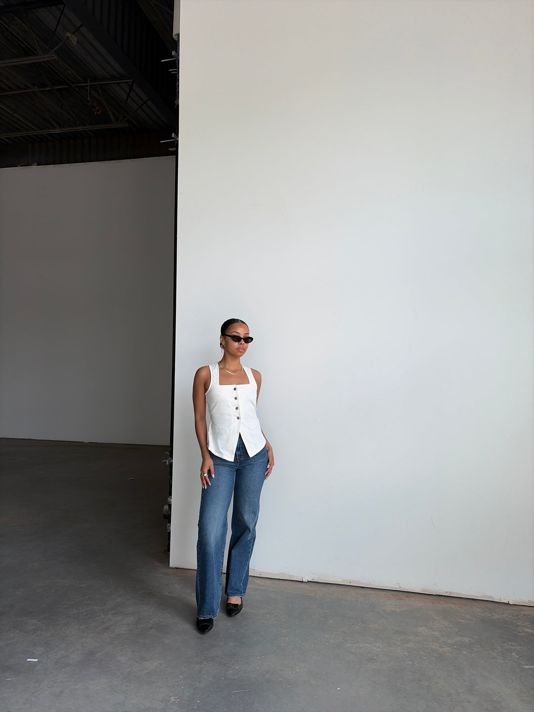 Vesta Denim Vest