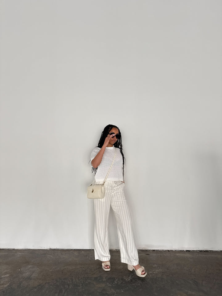 Lily Crochet T-Shirt